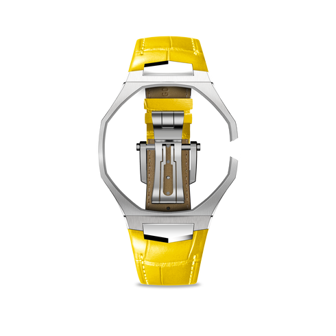 Pop Case with Yellow Alligator | GOLDEN CONCEPT – ゴールデン