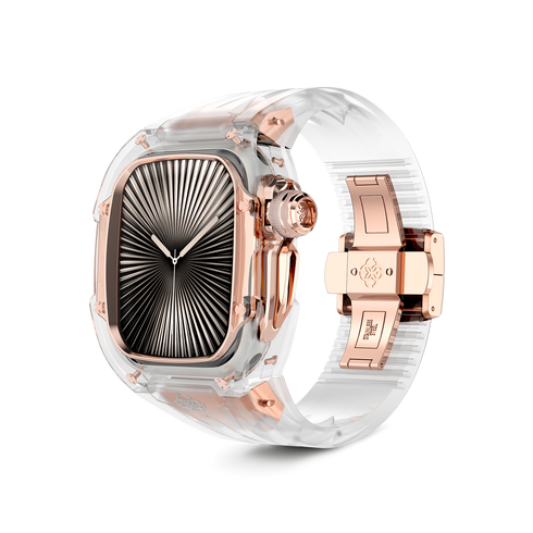 Apple Watch Case / RSTRIII46 - CRYSTAL ROSE - BLACK