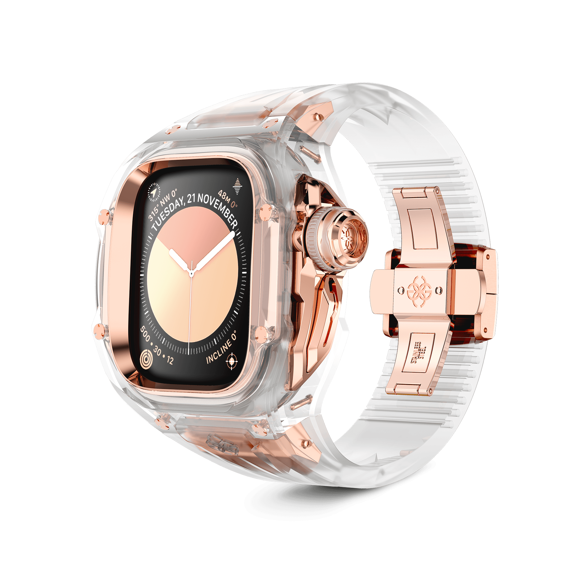 Apple Watch Case / RSTRIII49 - CRYSTAL ROSE – ゴールデンコンセプト Apple Watch Case / RSTRIII49 - CRYSTAL ROSE – ゴールデンコンセプト
