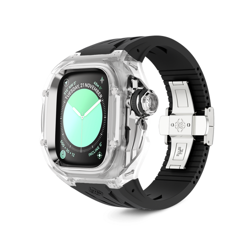 Apple Watch Case / RSTRIII49 - CRYSTAL STEEL - BLACK