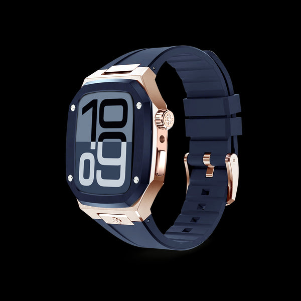 Apple Watch Case - SP44 - Rose Gold / Blue