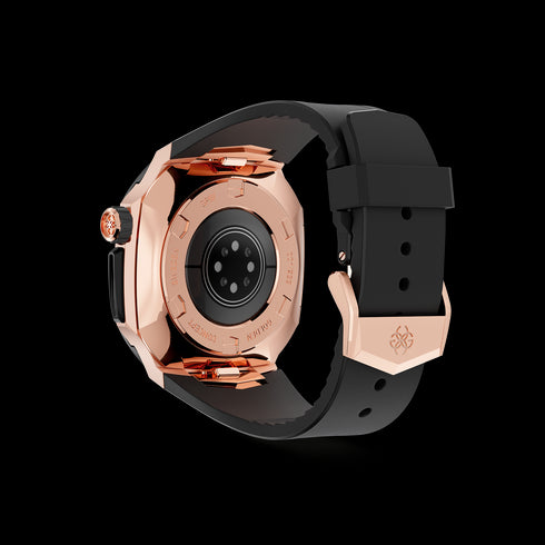 Apple Watch Case - SPIII41 - Rose Gold / Black