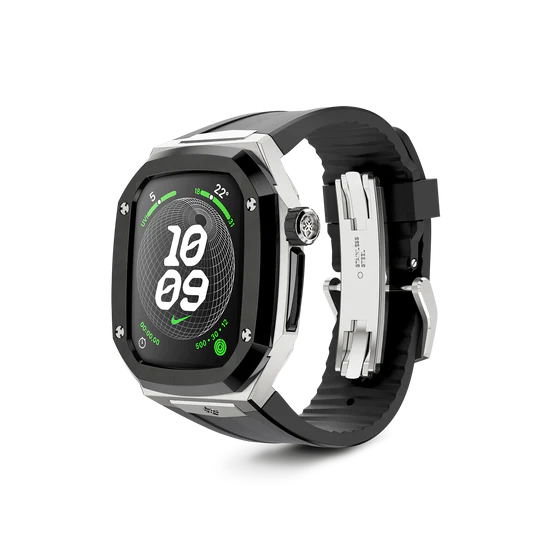 Apple Watch Case - SPIII45 - Silver / Black