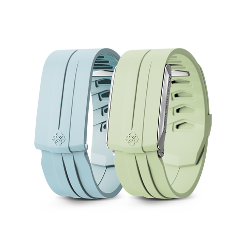 Whoop Case - Sport Edition - Monaco Blue / Pinsa green
