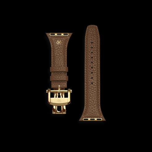 Apple Watch Strap / Full-Grain Leather - Chestnut