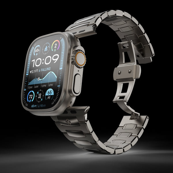 Apple Watch Strap / ROYAL II Titanium Grey