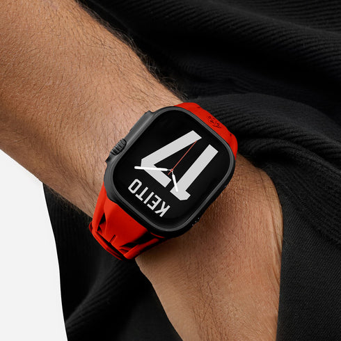Apple Watch Strap / RS - KEITO LIMITED - Rosso Corsa