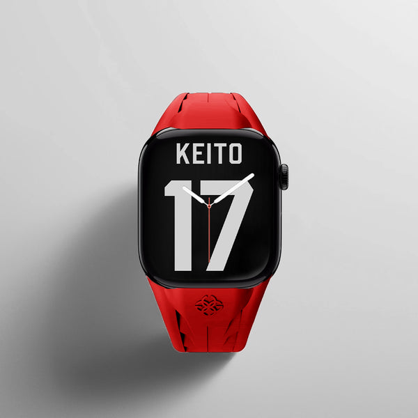 Apple Watch Strap / RS - KEITO LIMITED - Rosso Corsa