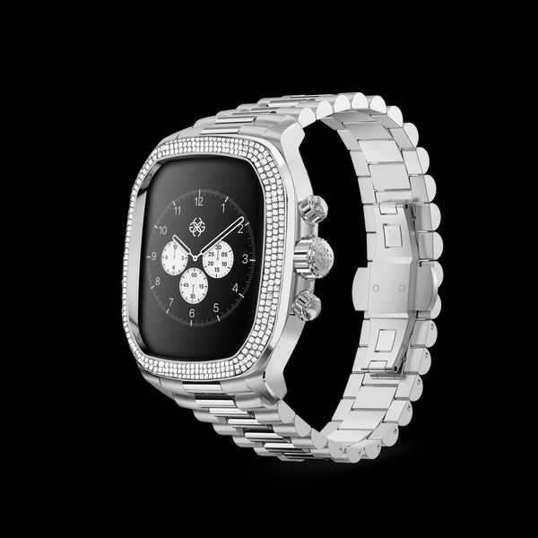 Apple Watch Case - CRCD46 Silver