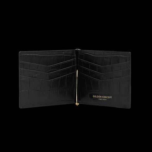 Money Clip / Croco Embossed