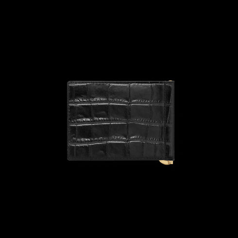 Money Clip / Croco Embossed