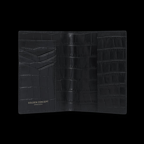Passport holder / Croco Embossed