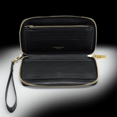 Zippy Wallet / Croco Embossed