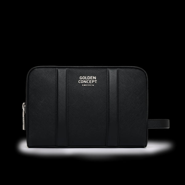 Toiletry Bag / Saffiano Leather - Large