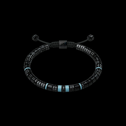 Bracelet - EV - Black - Curacao Blue