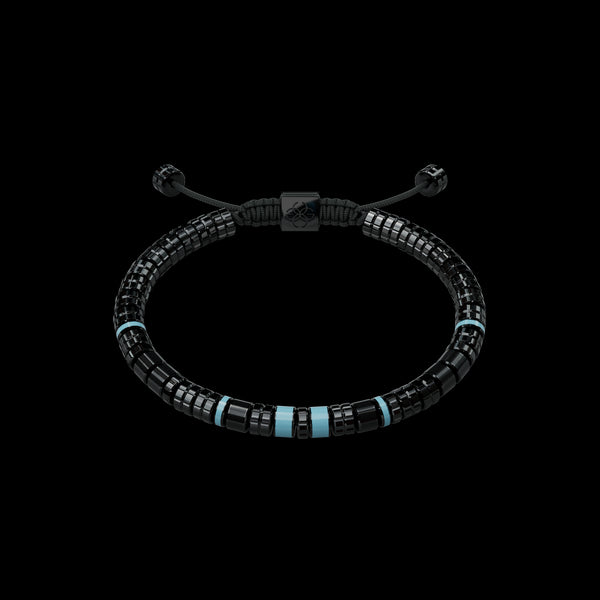 Bracelet - EV - Black - Curacao Blue