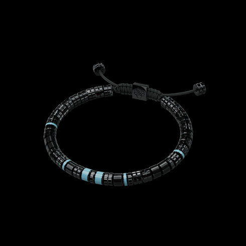 Bracelet - EV - Black - Curacao Blue