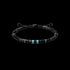 Bracelet - EV - Black - Curacao Blue