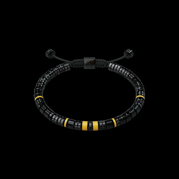 Bracelet - EV - Black - Modena Yellow