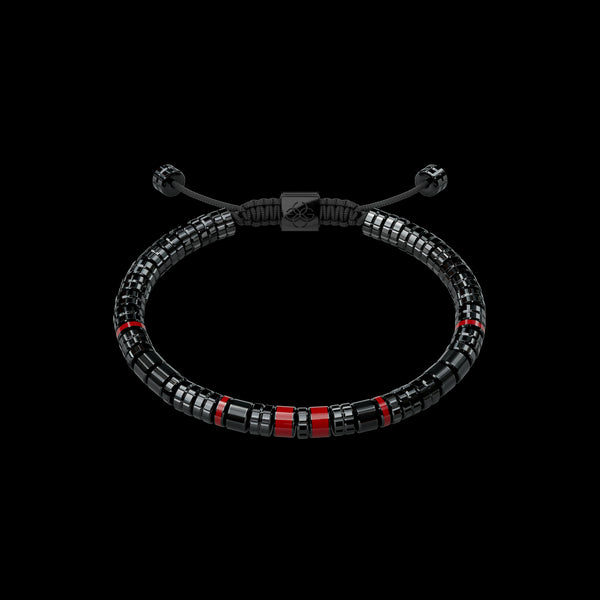 Bracelet - EV - Black - Rosso Corsa
