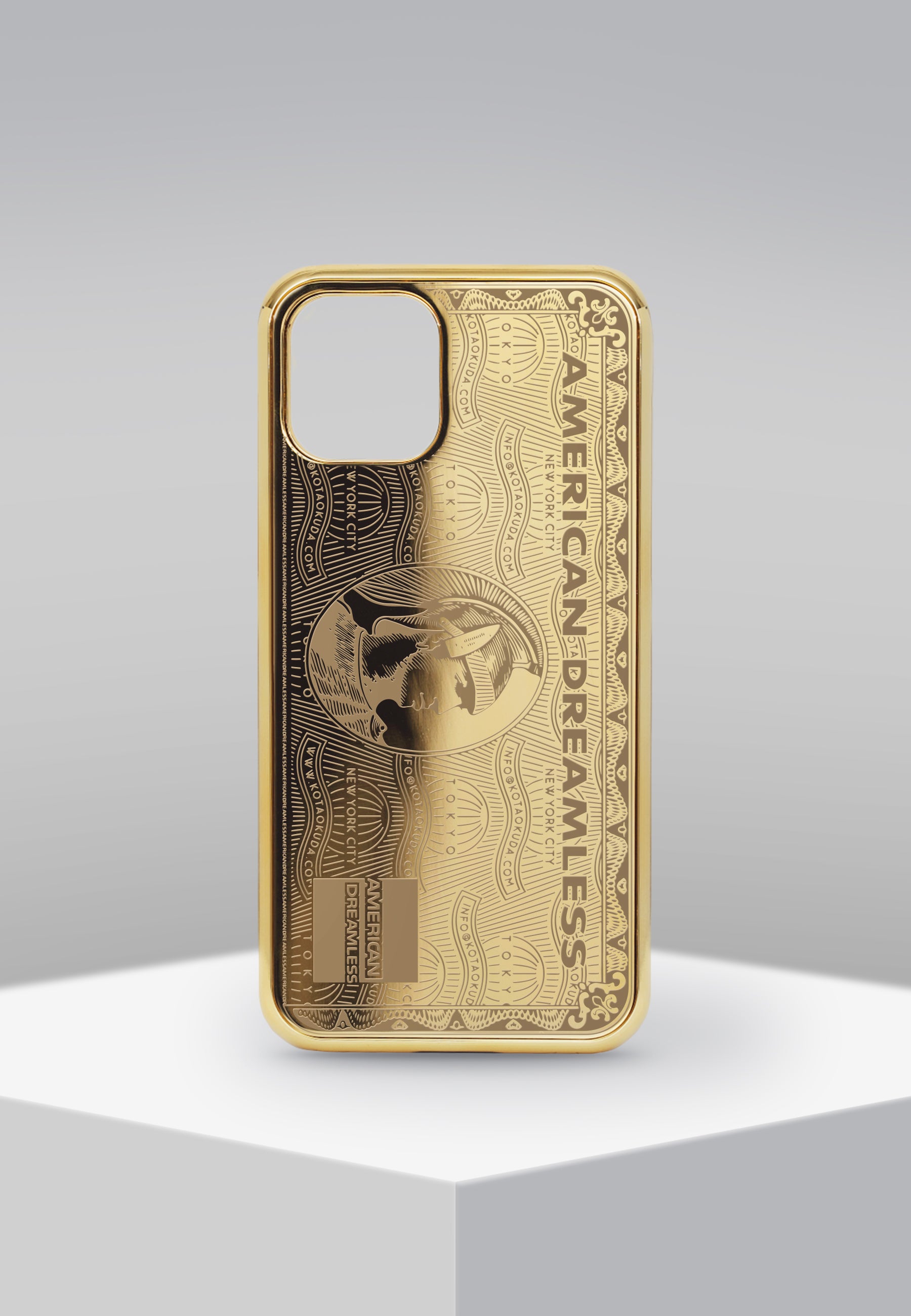 GOLDEN CONCEPT iPhoneケース 12Pro Max用 ゴールドiPhoneケース 