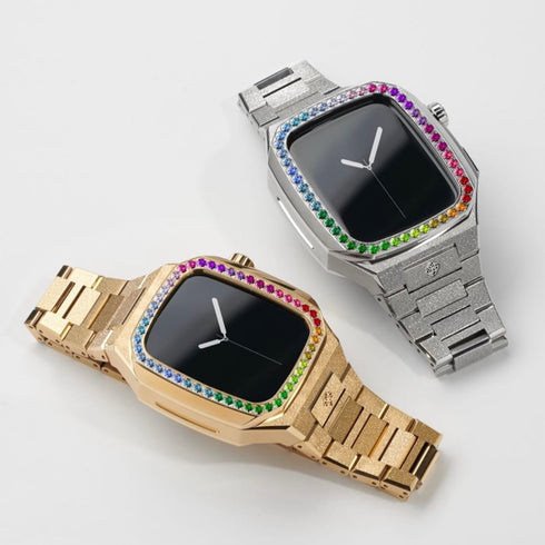 Apple Watch Case - EVF41 - RAINBOW Gold