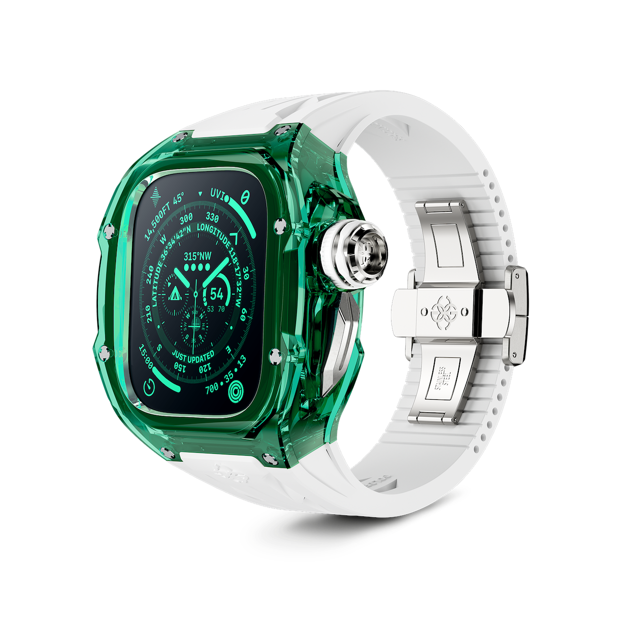 Apple Watch Case - RSTR49 - SAPPHIRE GREEN – ゴールデンコンセプト