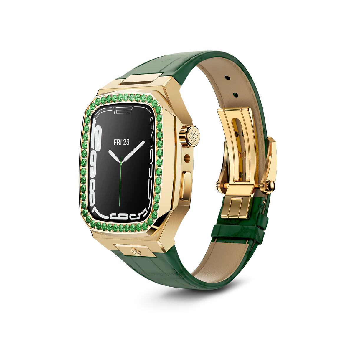 Apple Watch Case - CLD41 - Gold / Green – ゴールデンコンセプト公式 ...