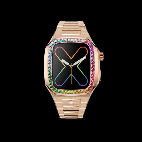 Apple Watch Case - EVF41 - RAINBOW Rose Gold