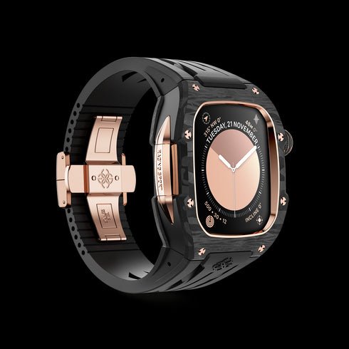 Apple Watch Case / RSCIII46 - Rose Gold Carbon