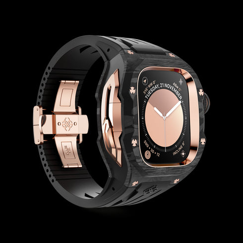 Apple Watch Case / RSCIII49 - Rose Gold Carbon