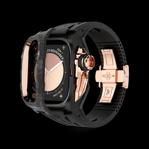 Apple Watch Case / RSCIII49 - Rose Gold Carbon