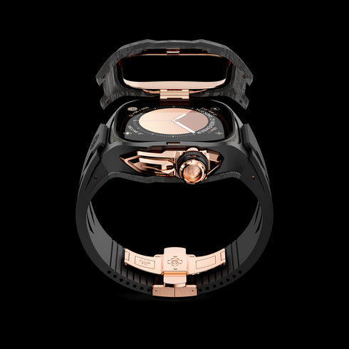 Apple Watch Case / RSCIII49 - Rose Gold Carbon