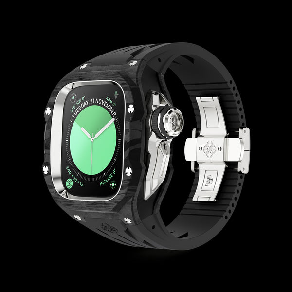 Apple Watch Case / RSCIII49 - Silver Carbon