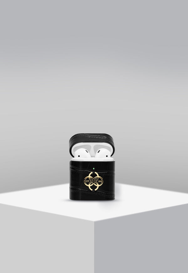 AirPods Case - Croco Embossed Leather