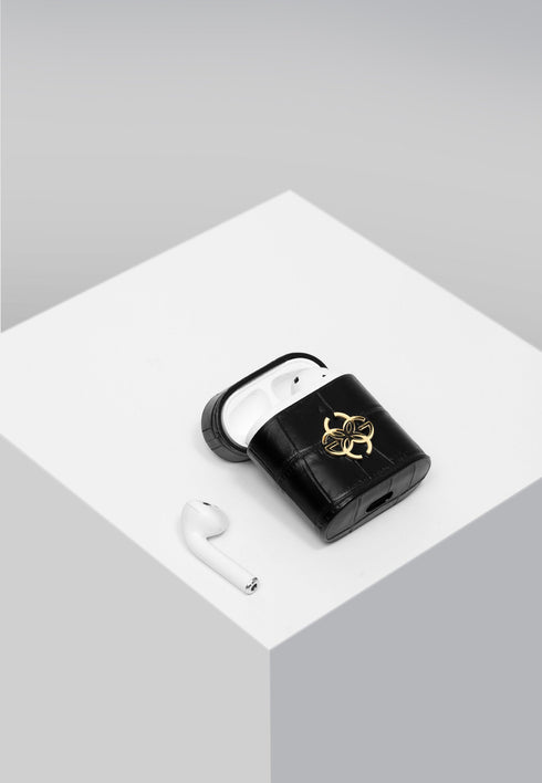 AirPods Case - Croco Embossed Leather