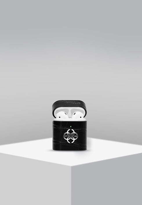 AirPods Case - Croco Embossed Leather